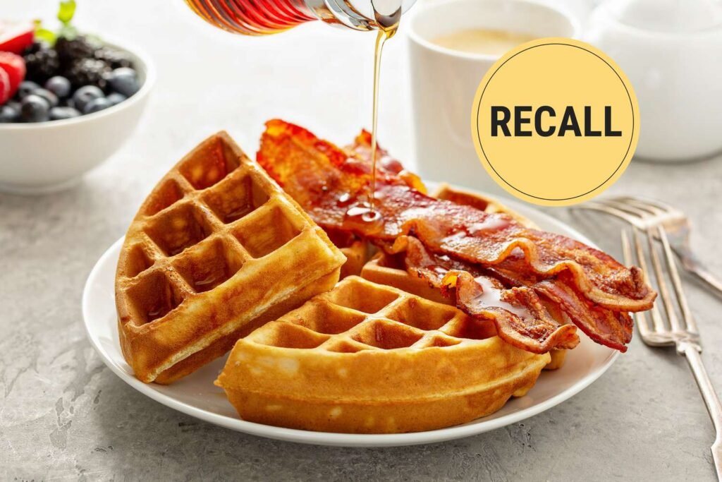 waffles on a plate
