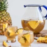 Tepache in two glasses.